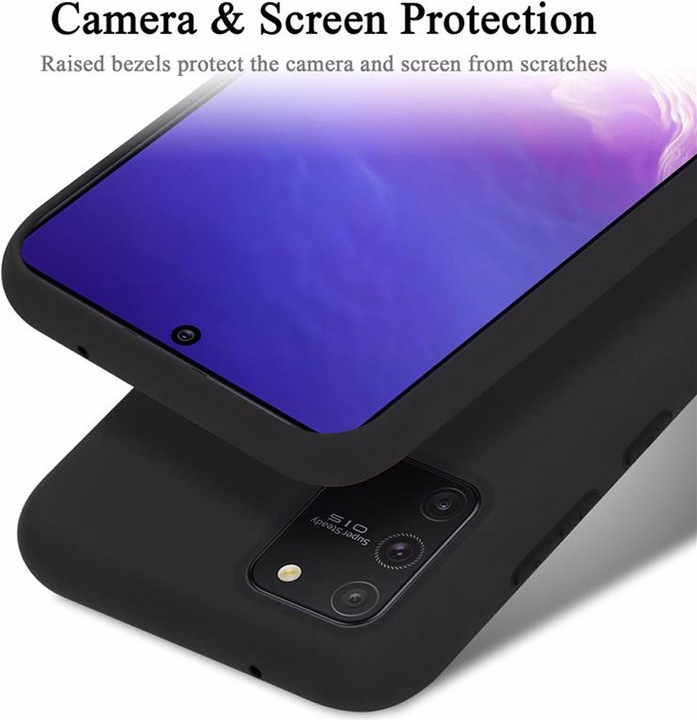 Actual product image Cadorabo TPU Liquid Silicone Case Cover (Samsung Galaxy A91, Samsung Galaxy S10 Lite)