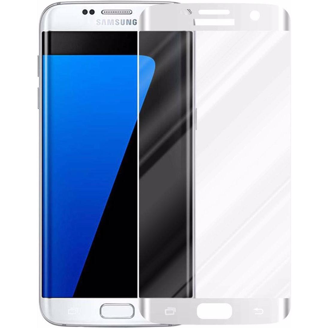 Thumbnail - Cadorabo Vollbild Displayschutzglas (1 Stück, Samsung Galaxy S21), Smartphone Schutzfolie, Weiss