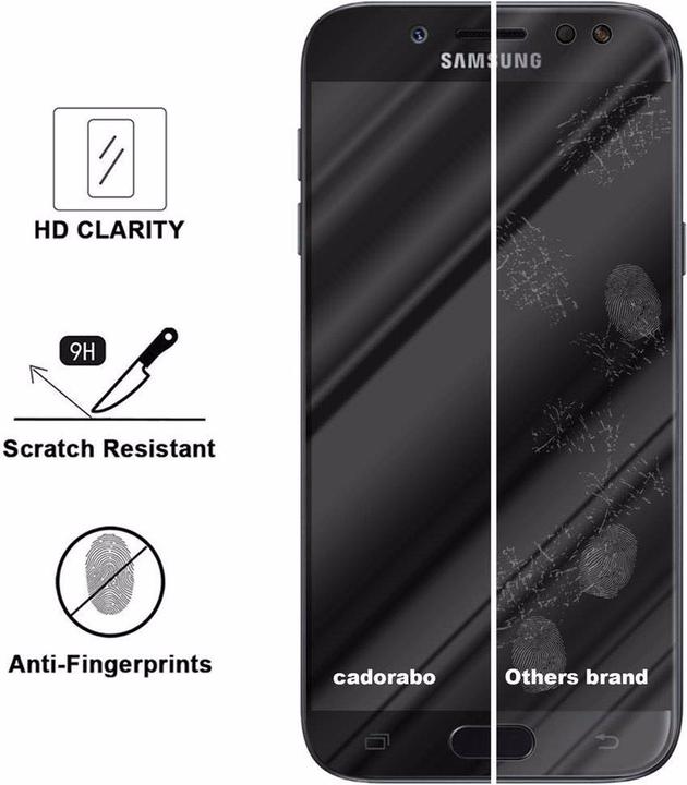 Immagine prodotto Cadorabo Vetro di protezione del display a schermo intero (1 Pezzo/i, Samsung Galaxy J7 Pro, Samsung Galaxy J7 2017)