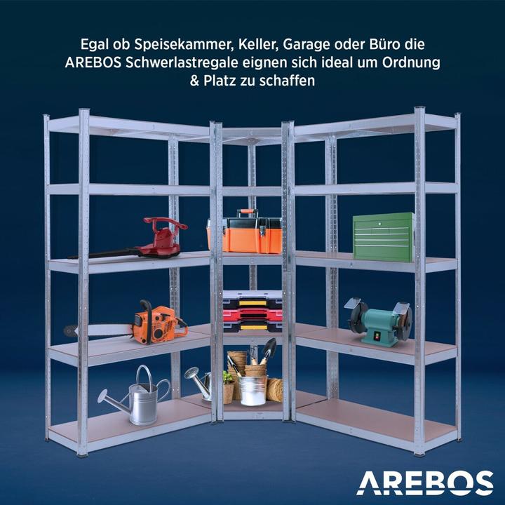 Actual product image Arebos Schwerlastregal