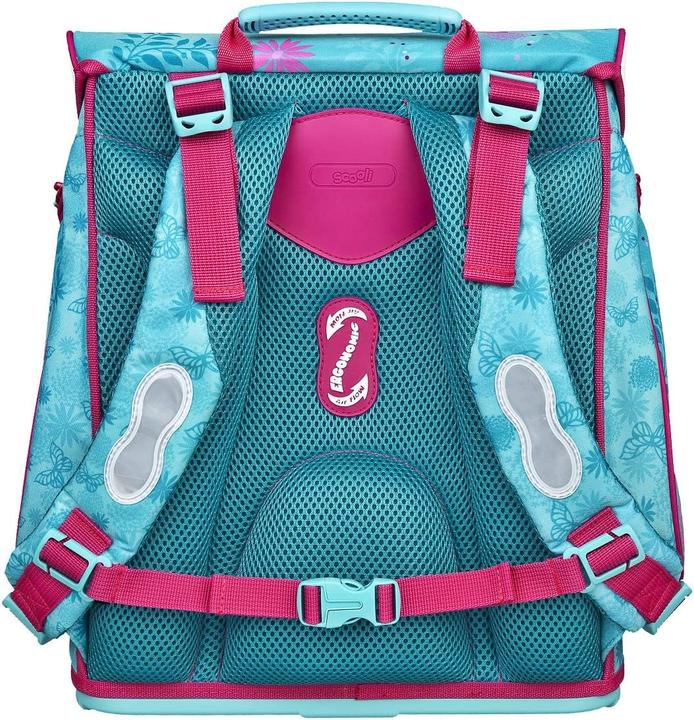Actual product image Familando Girls' school satchel, 5-piece set (18 l)
