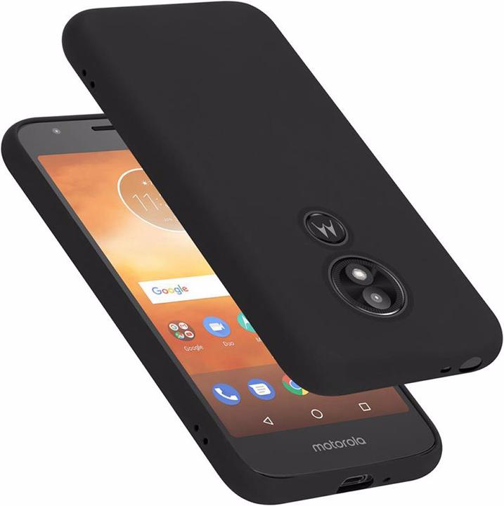 Immagine prodotto Cadorabo Copertura della cassa del silicone liquido TPU (Motorola Moto E5 Play Go)