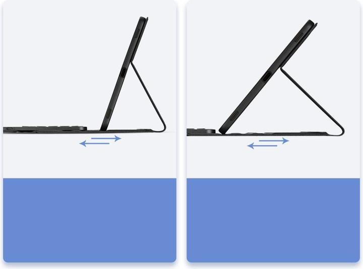 Image du produit Dux Ducis Clavier TK (US, Samsung Galaxy Tab S10+, Samsung Galaxy Tab S9 FE+, Samsung Galaxy Tab S9+)