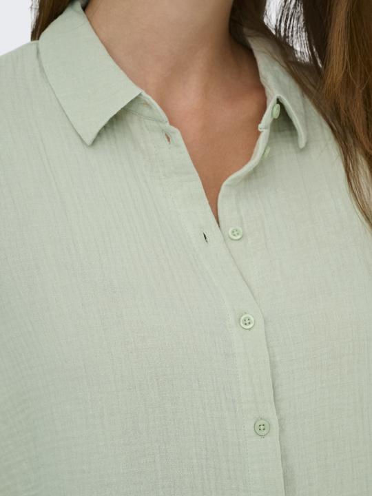 Produktbild JdY Normal geschnitten Hemdkragen Ärmelbündchen mit Knopf Voluminöser Armschnitt Hemd Hemd (S)