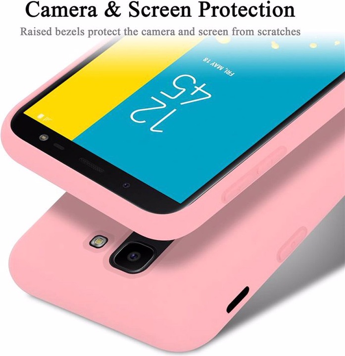 Produktbild Cadorabo TPU Liquid Silicone Case Cover (Samsung Galaxy J6 (2018))