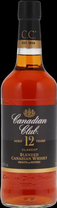 Immagine prodotto Canadian Club CLASSIC 12 Years Old Small Batch Blended Canadian Whisky 40% Vol. 0,7l (Whisky Canadese)