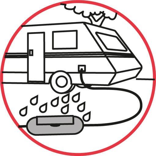 Actual product image Max Hauri SAFETY BOX Plug safe IP44