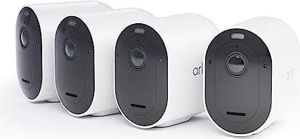 Produktbild Arlo Pro 4 Spotlight Kamera, 4er Set weiss (2688 x 1520 Pixel)