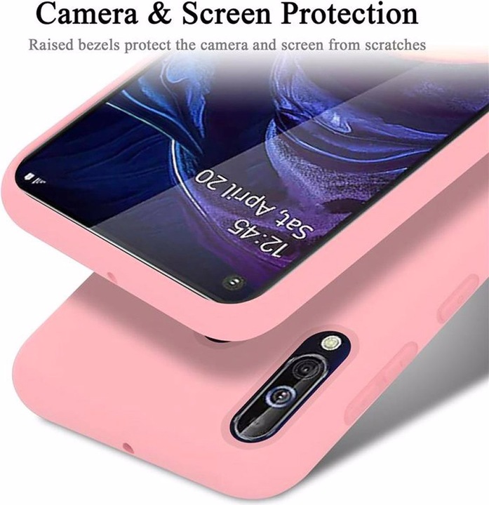 Produktbild Cadorabo TPU Liquid Silicone Case Cover (Samsung Galaxy A60, Samsung Galaxy M40)