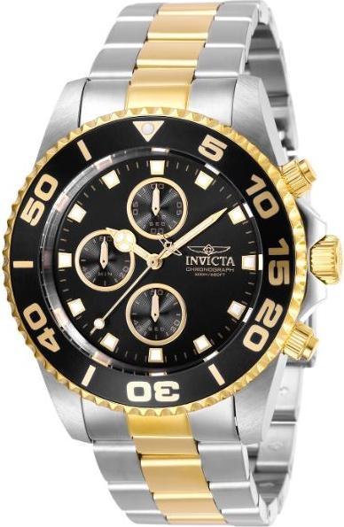 Produktbild Invicta Orologio Multifunzione al Quarzo Pro Diver (Lünette drehbar links, Analoguhr, Taucheruhr, 48 mm)