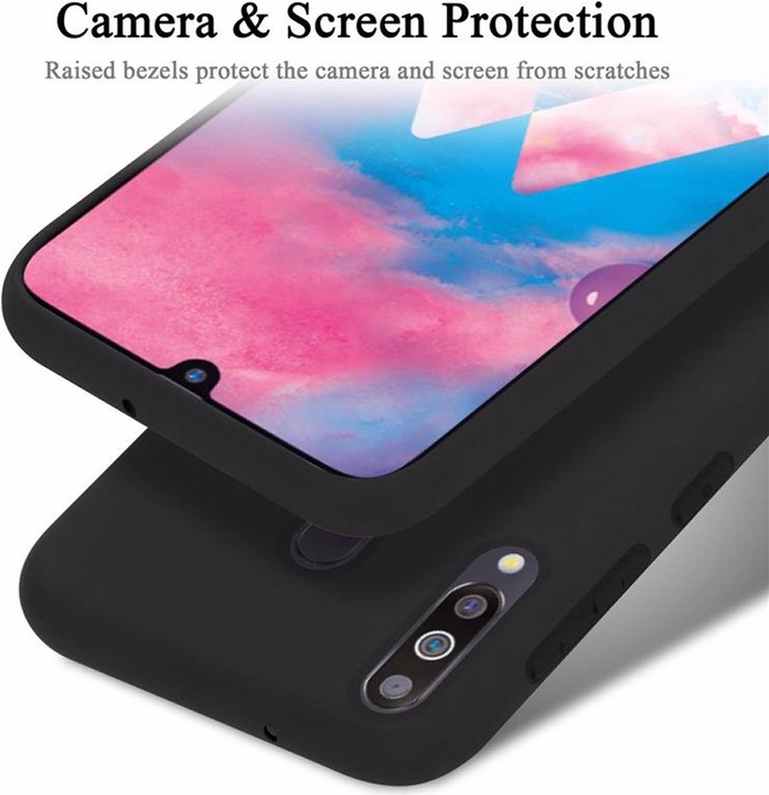Actual product image Cadorabo TPU Liquid Silicone Case Cover (Samsung Galaxy A40s, Samsung Galaxy M30)