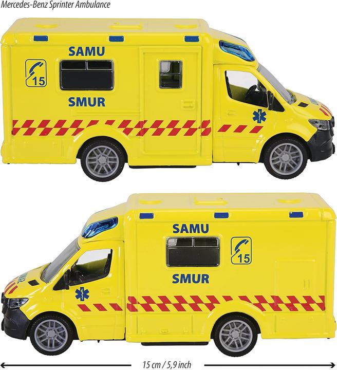 Produktbild Majorette Grand Series Mercedes Ambulance