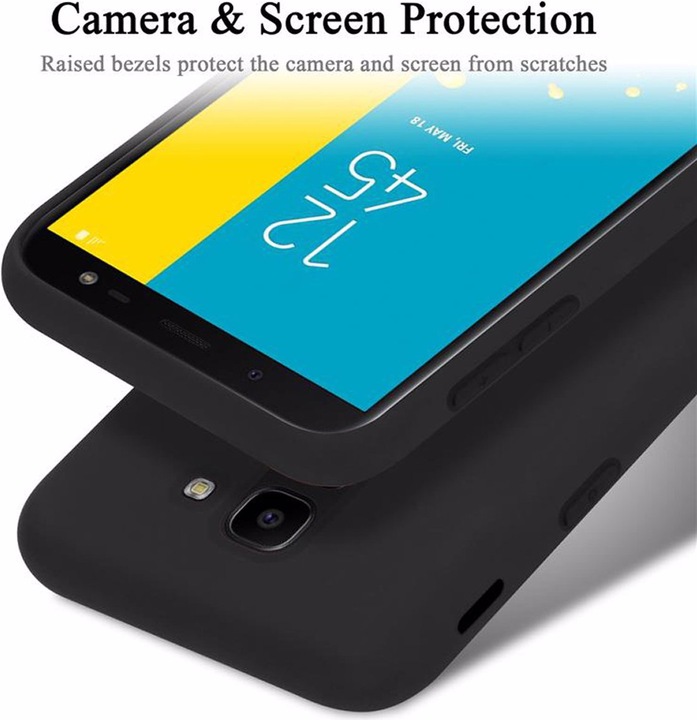 Produktbild Cadorabo TPU Liquid Silicone Case Cover (Samsung Galaxy J6 (2018))