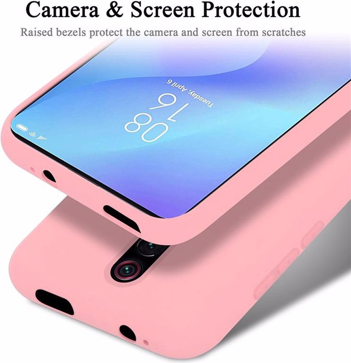 Actual product image Cadorabo TPU Liquid Silicone Case Cover (Xiaomi Redmi K20, Mi 9T Pro, Xiaomi Redmi K20 Pro)