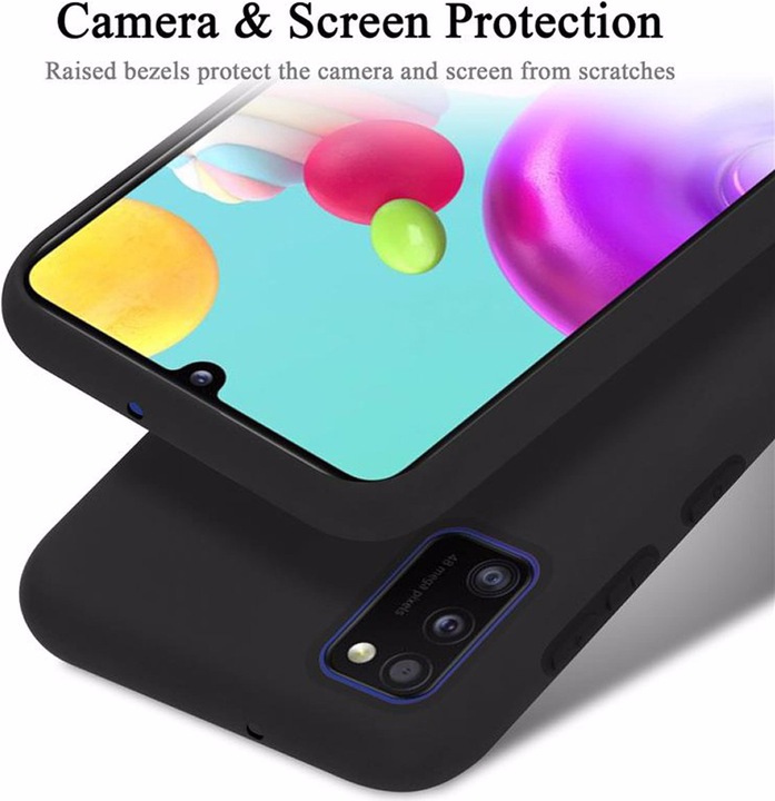 Actual product image Cadorabo TPU Liquid Silicone Case Cover (Samsung Galaxy A41)