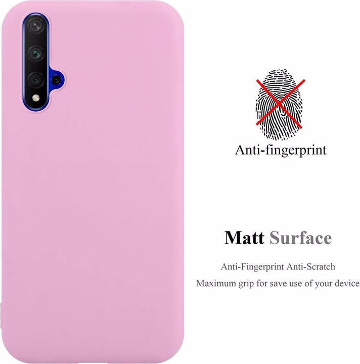 Actual product image Cadorabo TPU Candy Cover (TCL 20S, K20, Huawei Nova 5T)