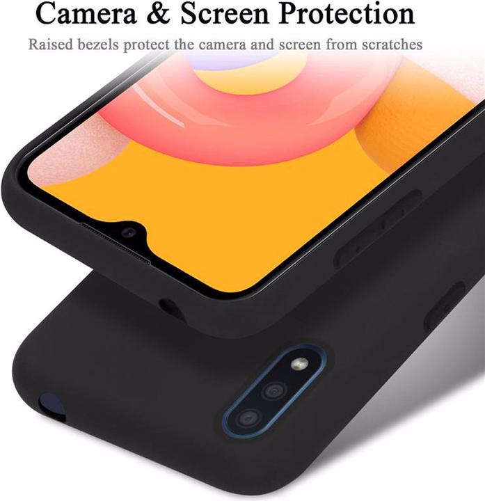 Immagine prodotto Cadorabo Copertura della cassa del silicone liquido TPU (Samsung Galaxy A01)