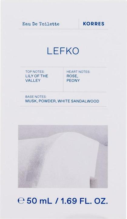 Image du produit Korres Lefko Eau de Toilette (Eau de toilette, 50 ml)