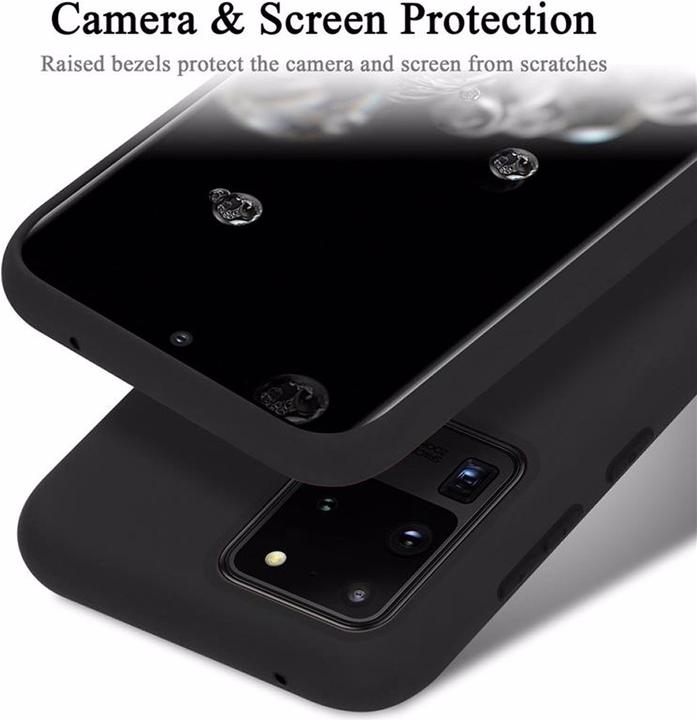 Immagine prodotto Cadorabo Copertura della cassa del silicone liquido TPU (Samsung Galaxy S20 Ultra)