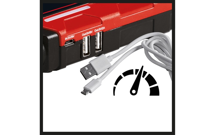 Image du produit Einhell Banque d'énergie JumpStart 8 (400 A, 2500 mAh)