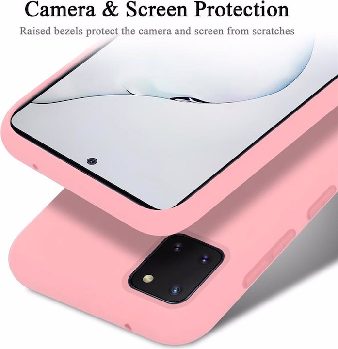 Produktbild Cadorabo TPU Liquid Silicone Case Cover (Samsung Galaxy A81)