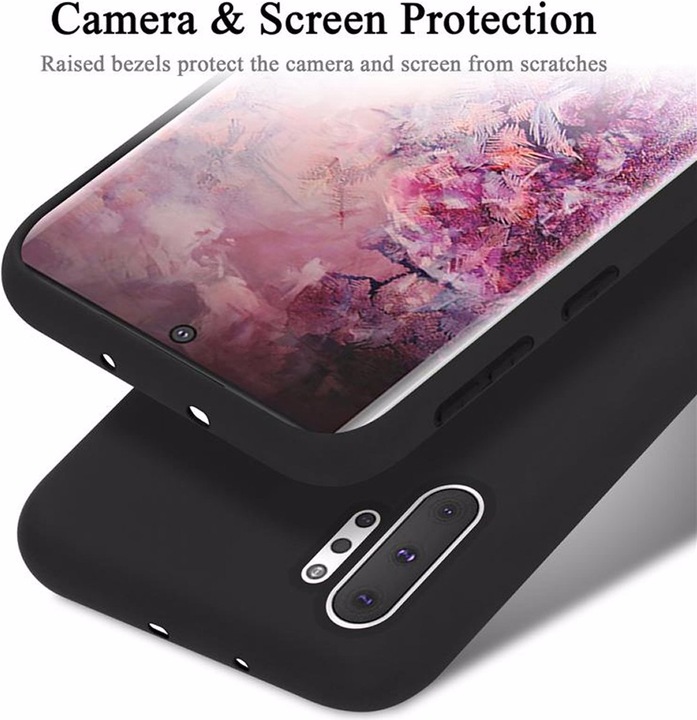 Produktbild Cadorabo TPU Liquid Silicone Case Cover (Samsung Galaxy Note 10 Plus, Samsung Galaxy Note 10 Pro)