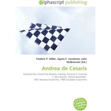 Andrea de Cesaris, Ratgeber