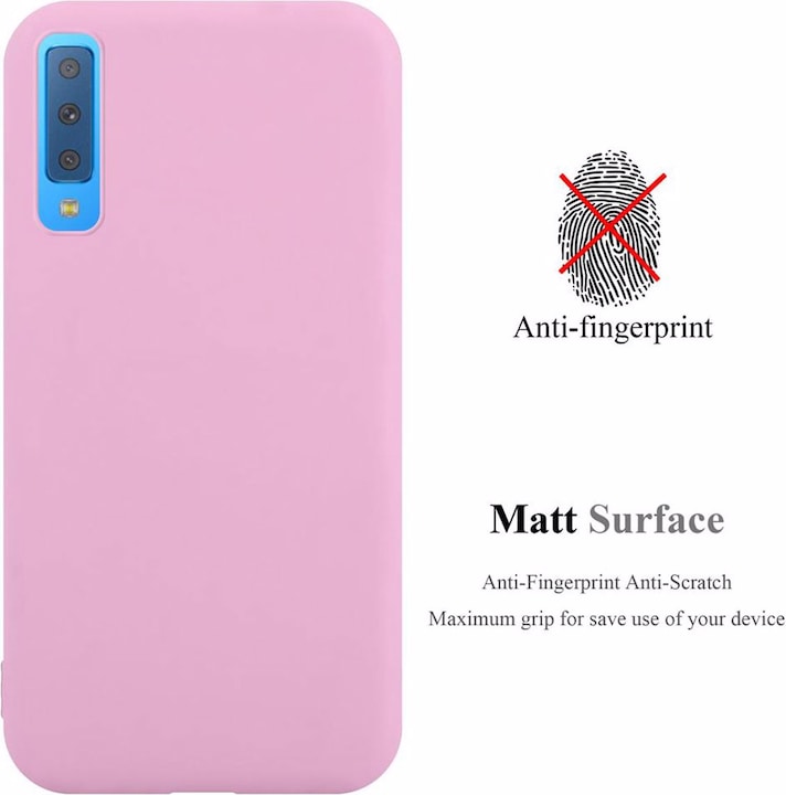 Image du produit Cadorabo Couverture TPU Candy (Samsung Galaxy A7 (2018))