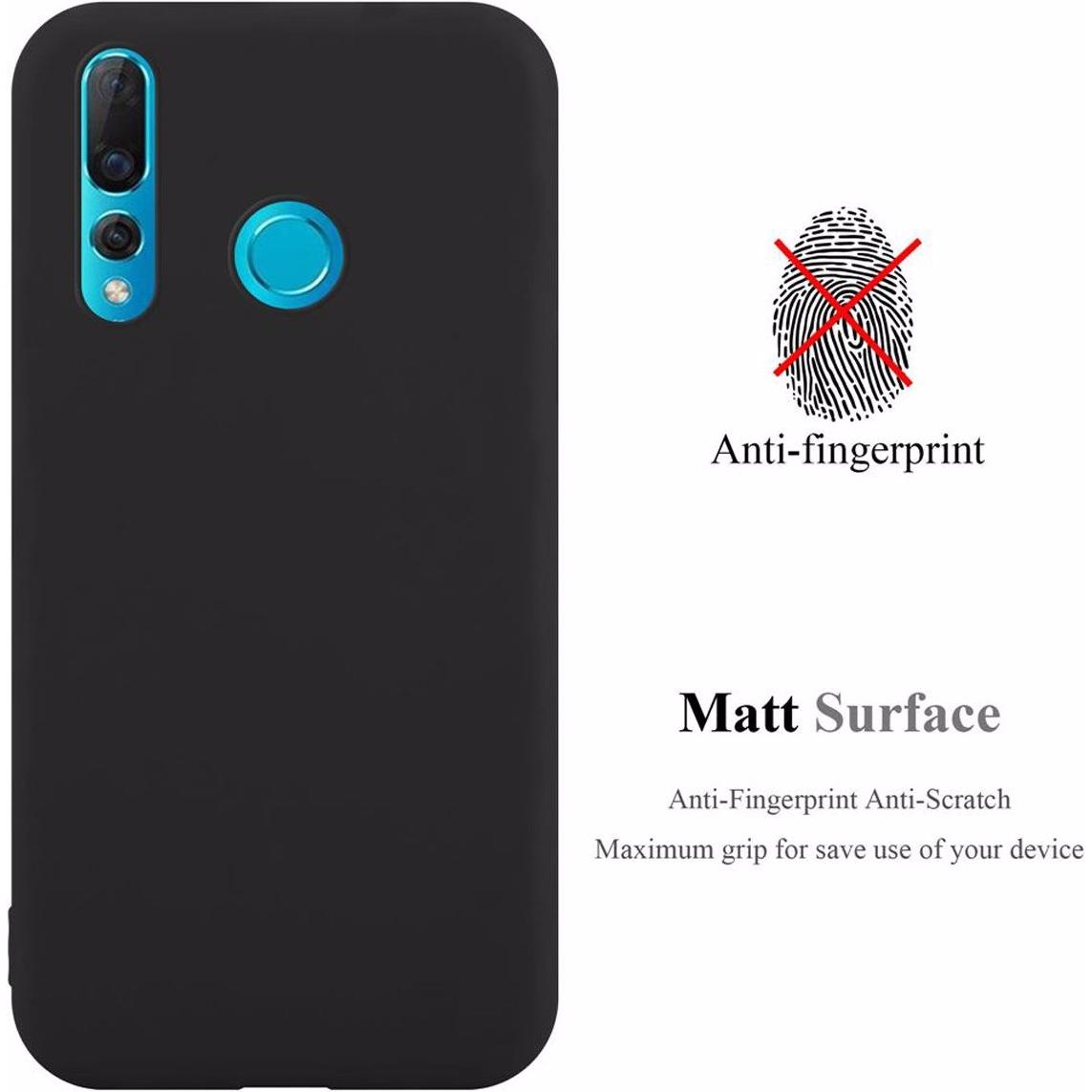 Thumbnail - Cadorabo TPU Candy Cover (Huawei Nova 4), Smartphone Hülle, Schwarz