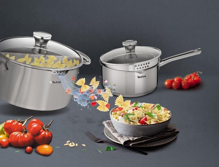 Actual product image Tefal Duetto Kochtopf (Pot, Stainless steel, 20 x 8.90 cm)