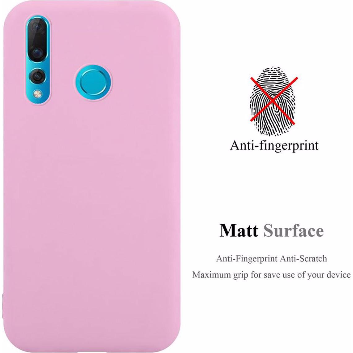 Thumbnail - Cadorabo TPU Candy Cover (Huawei Nova 4), Smartphone Hülle, Rosa