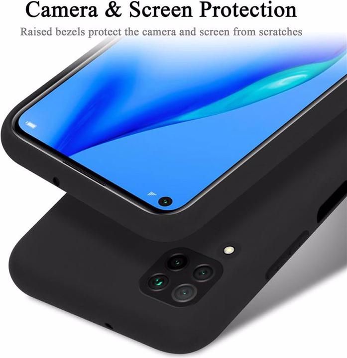 Image du produit Cadorabo TPU Liquid Silicone Case Cover (Huawei Nova 6 SE, Huawei Nova 7i, Huawei P40 Lite)