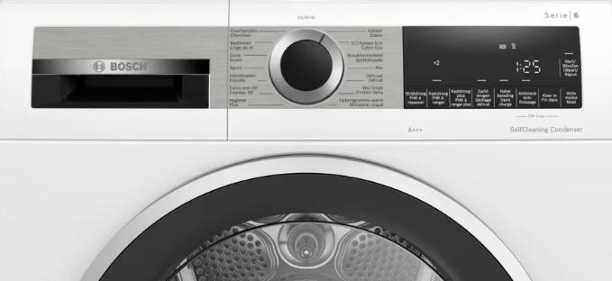 Actual product image Bosch Hausgeräte WQG235D4FG (8 kg, Right)