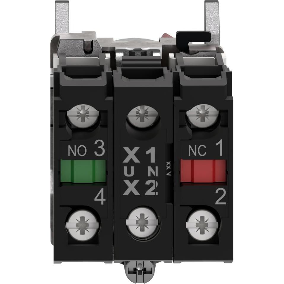 Thumbnail - Schneider Electric Wahlschalter XB4BK124M5, Taster + Schalter, Rot