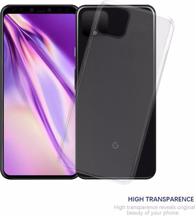 Produktbild Cadorabo TPU Ultra Slim AIR Cover (Google Pixel 4 XL)