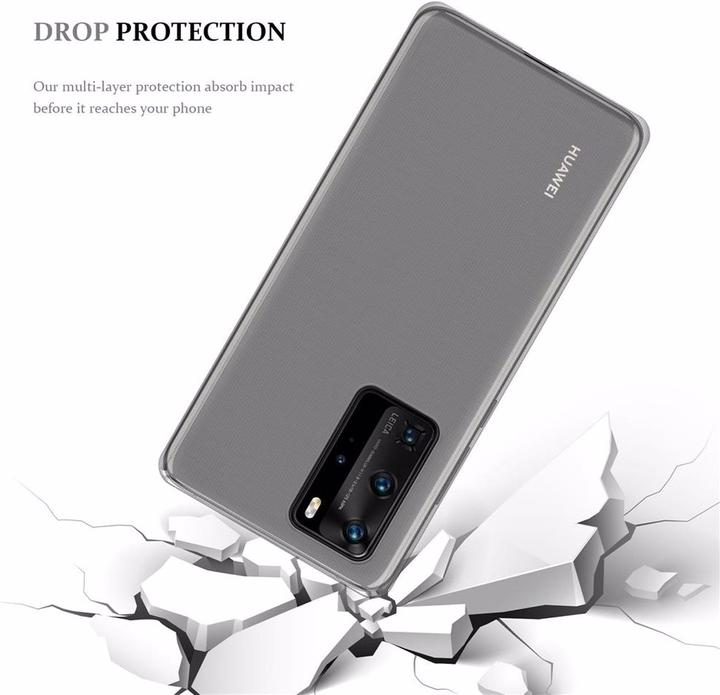 Actual product image Cadorabo TPU Ultra Slim AIR Cover (Huawei P40)