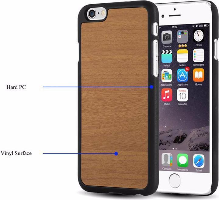 Productafbeelding Cadorabo Harde kaft Woody Cover (Apple iPhone 6 Plus)