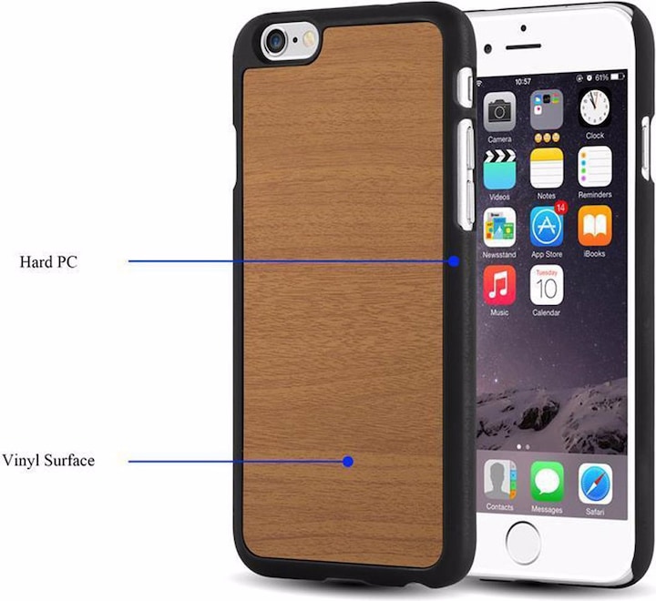 Immagine prodotto Cadorabo Copertina rigida Copertina di legno (Apple iPhone 6 Plus)