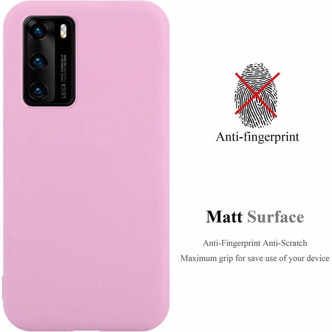 Thumbnail - Cadorabo TPU Candy Cover (Huawei P40), Smartphone Hülle, Rosa