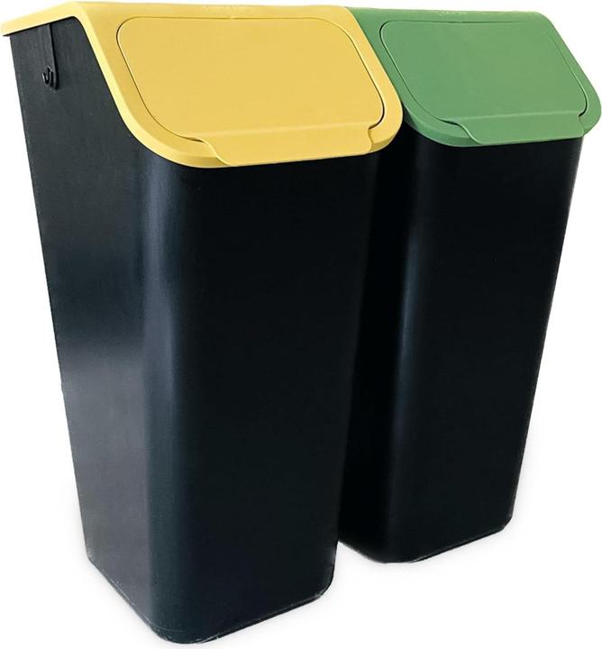 Go Practic Stapelbares Abfalltrennsystem (2x 35L) (70 l)