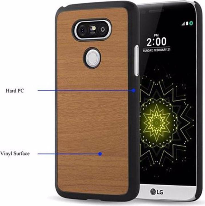 Productafbeelding Cadorabo Harde kaft Woody Cover (LG G5)