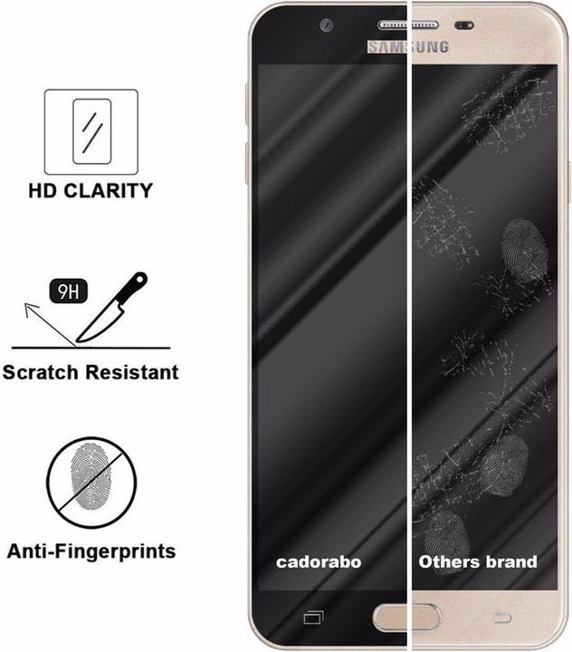 Image du produit Cadorabo Verre de protection d'écran plein écran (1 pièce(s), Samsung Galaxy J5 Prime)