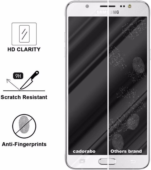Image du produit Cadorabo Verre de protection d'écran plein écran (1 pcs, Samsung Galaxy J7 (2016))