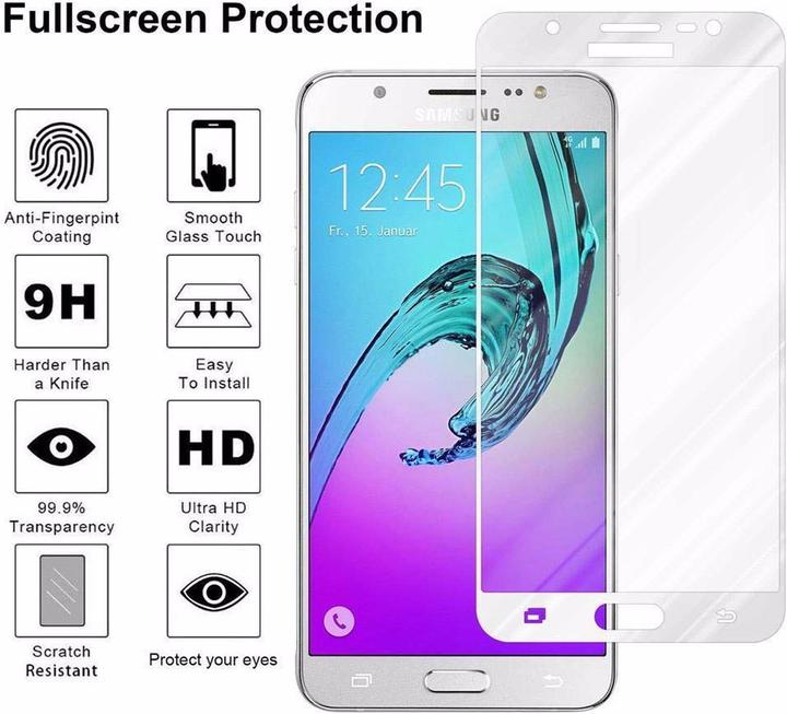 Image du produit Cadorabo Verre de protection d'écran plein écran (1 pcs, Samsung Galaxy J7 (2016))