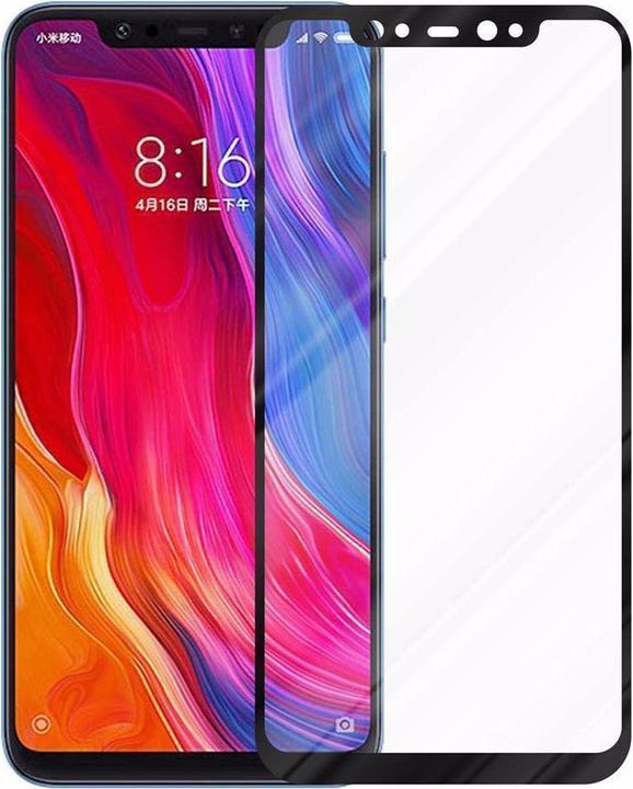 Actual product image Cadorabo Full screen display protection glass (1 Piece, Mi 8)