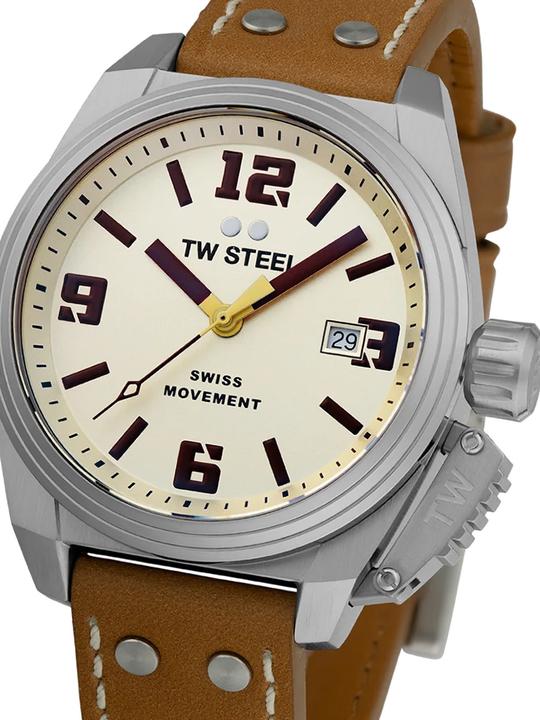 Produktbild TW-Steel TW1100 Canteen Herrenuhr 42mm 10ATM (Analoguhr, 42 mm)
