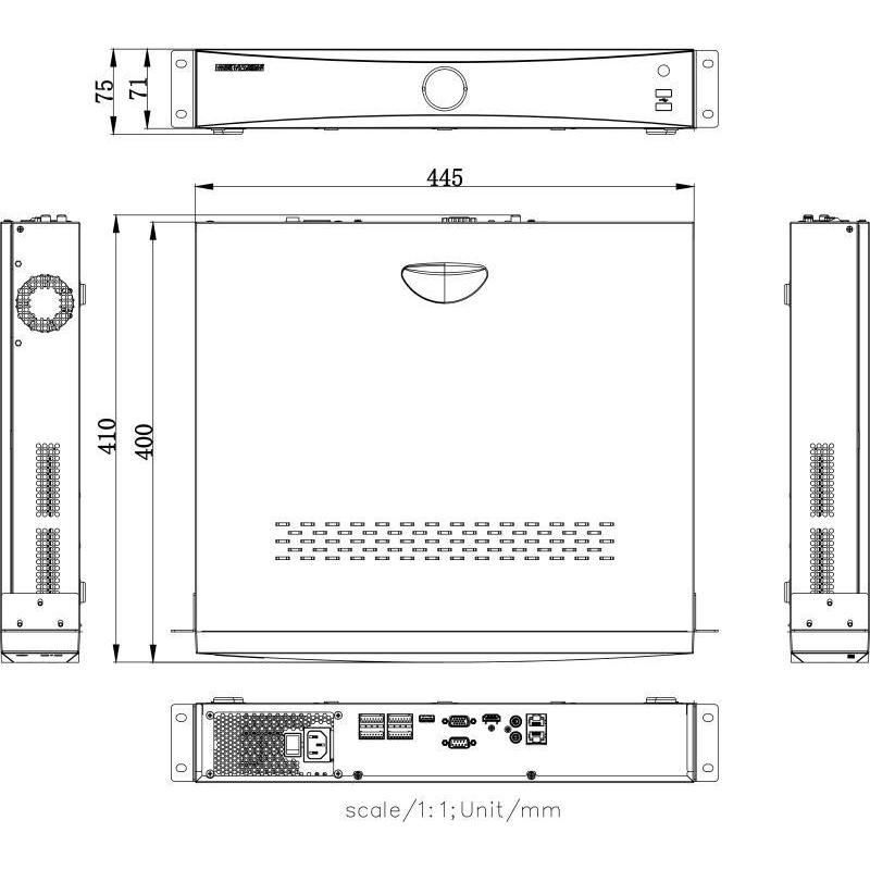 Thumbnail - Hikvision IP-DVR: DS-7732NXI-K4(D) (Netzwerk Videorecorder (NVR)), Netzwerkkamera Zubehör