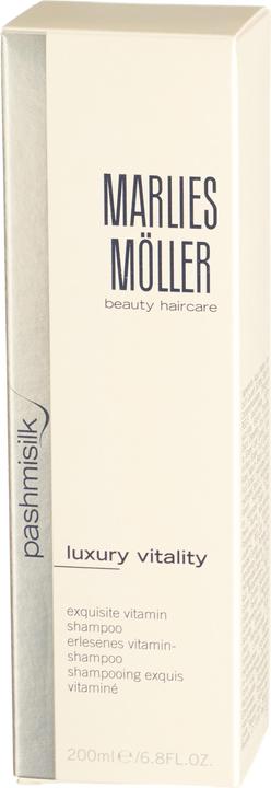 Actual product image Marlies Möller Pashmisilk vitality vitamin shampoo (200 ml, Liquid shampoo)