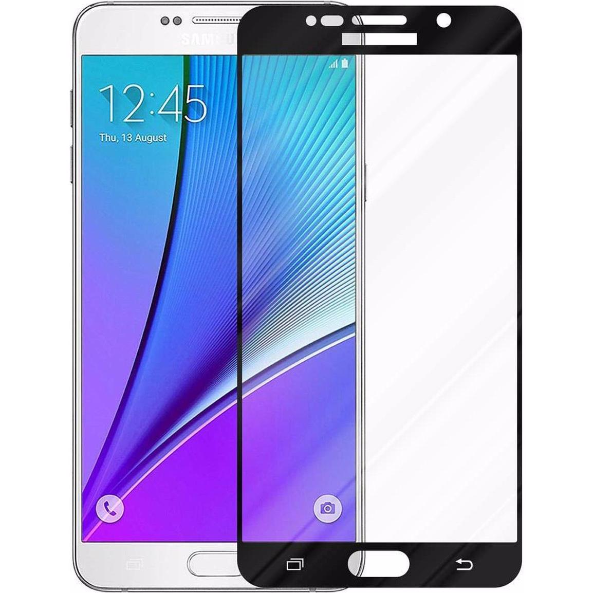 Thumbnail - Cadorabo Vollbild Displayschutzglas (1 Stück, Samsung Galaxy Note 5), Smartphone Schutzfolie, Schwarz