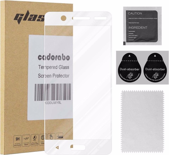 Actual product image Cadorabo Full screen display protection glass (1 Piece, Huawei Y5 (2017))